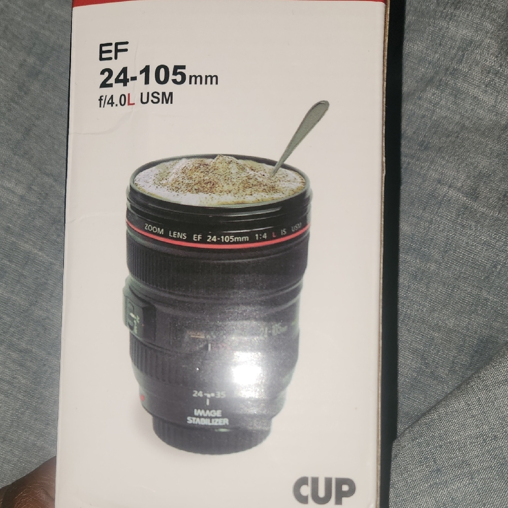 Canon EF 24-105mm f/4.0L USM Lens Mug - Black